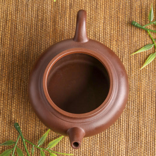 尹家骥全手工老紫泥壶问鼎壶 约270cc 商品图5