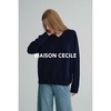 MAISON CECILE 五色/高克重V领羊毛针织慵懒感大毛衣 商品缩略图4