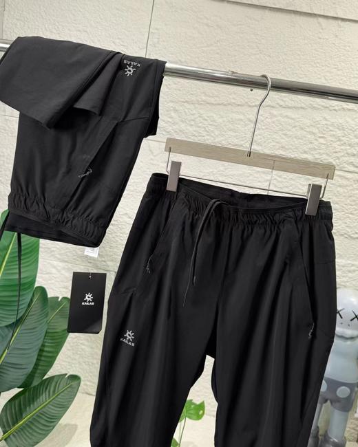 D102063男女秋冬速干长裤情侣款运动休闲裤男士松紧裤跑山裤 商品图5