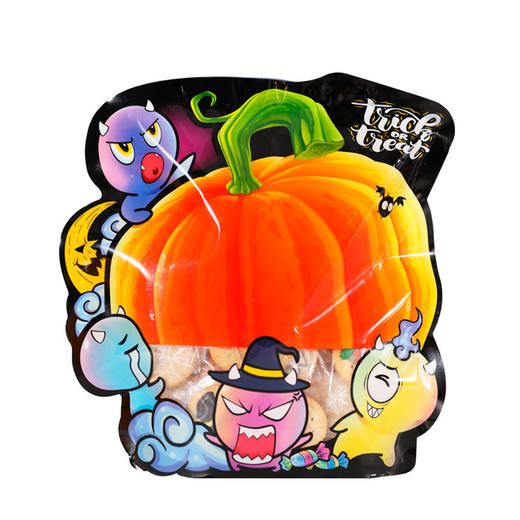 【万圣节限定❗️南瓜头爆浆软糖】氛围感拉满，一起来鬼混！糖果卡通南瓜爆浆软糖礼盒装高颜值儿童零食节日活动礼物 商品图5