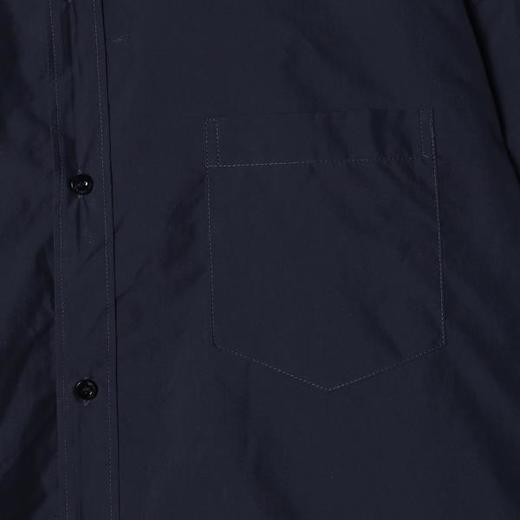 SDSA秋冬新款痞帅男装潮牌拼接格子翻领假两件衬衫时尚简约衬衣 商品图2