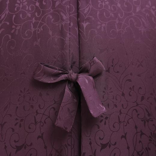 【福天华】高档寿服男棉套“紫罗兰”（紫色）百年工艺传统寿衣 商品图3