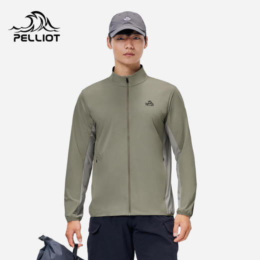 伯希和户外休闲防晒衣男夏季新款立领夹克透气皮肤衣防晒服外套女 商品图0