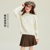蝴蝶结烫钻毛衣 商品缩略图1