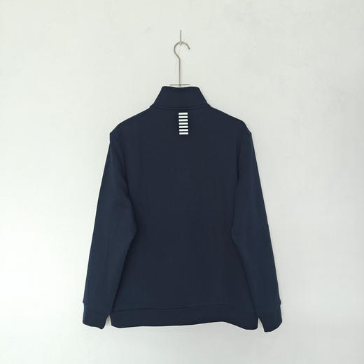 原单正品阿玛尼EA7/秋季新款男士立领加绒半拉链套头休闲卫衣， 商品图2