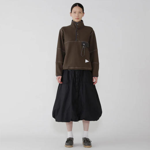 and wander Octa fluffy skirt(W) 内里抓绒女装半身裙 商品图1