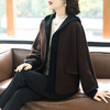 妈妈秋装针织外套洋气时尚2025新款50岁中老年女秋冬加厚呢子大衣 商品缩略图5