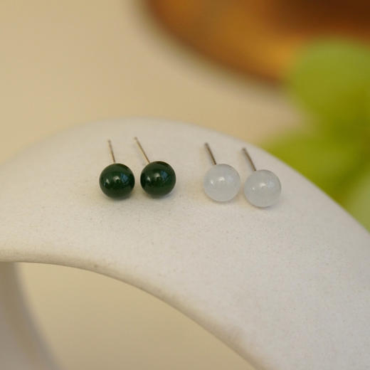 和田玉翡翠手串【任2件得首饰盲盒，限300名】MS Lemuguet 天然和田玉翡翠系列首饰 礼盒带证书 商品图4