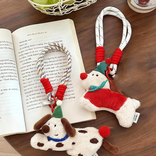 卡通小动物挂件毛绒匙扣纪念日百货门店同款167101751 商品图1