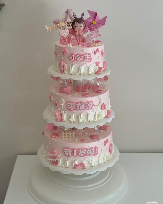 【儿童周岁、奥利奥款】多层架子蛋糕【仅产品展示，下单请联系客服】建议提前2-3天咨询下单 商品图4