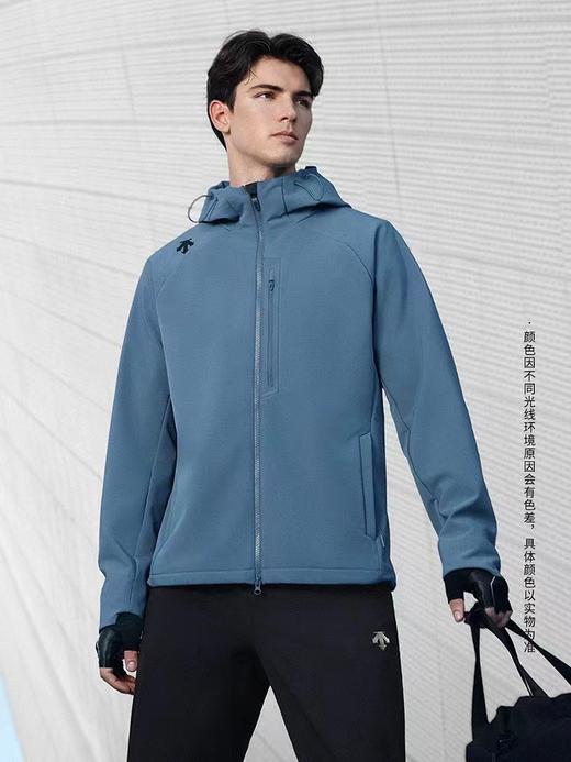 D102032男士加绒软壳TRAINING系列男士梭织上衣外套 商品图7
