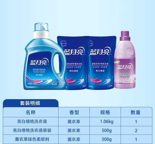 蓝月亮洗护套装B 3620g-XJ 商品图0