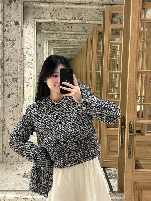 蒙口 2025新品 呢洋装羽绒外套 商品图1