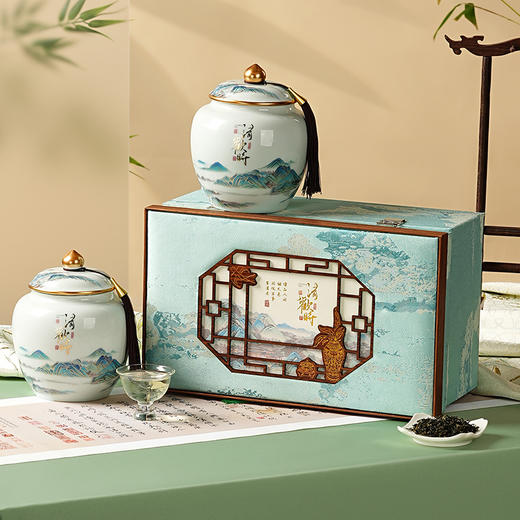 【碧螺翠韵】去寻早春碧螺春明前茶叶礼盒装 净含量250g 商品图0