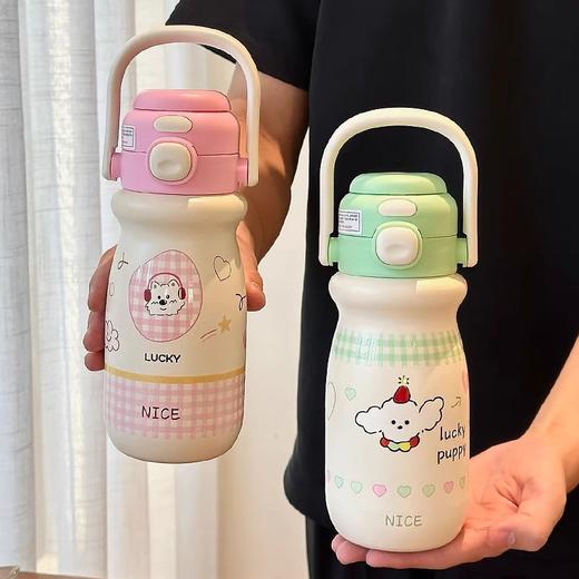 NICE双饮提手保温杯520ml(四色均配)（250910） 商品图2