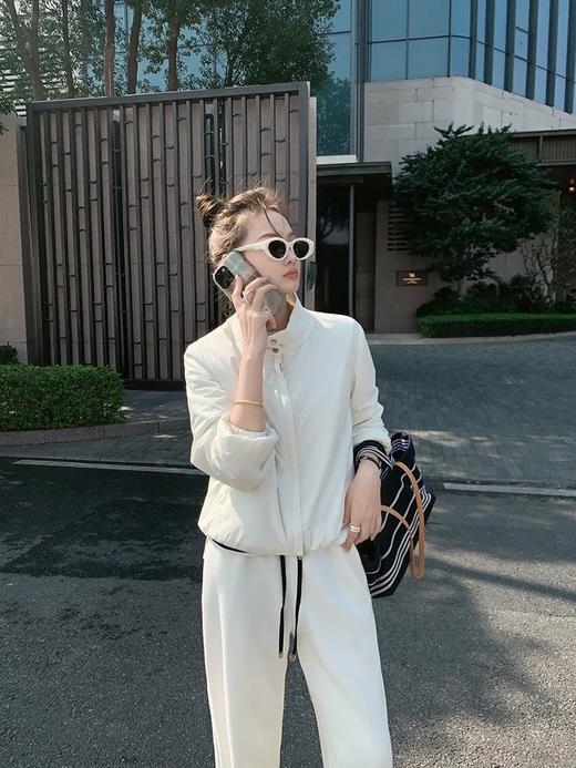 美洋同款零压轻薄两色立领棉服 商品图8