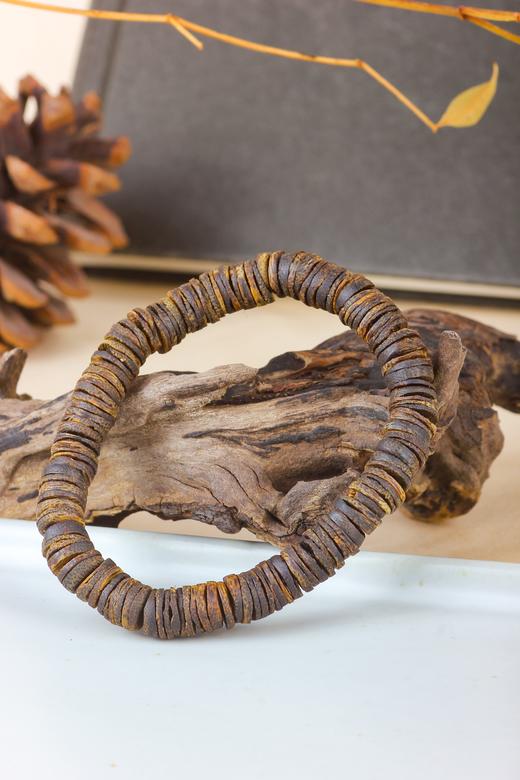 【超高性价比·沉水级片珠沉香手串】四大名香之首’ 惠东原产“沉香母树之乡” “木中黄金”绿棋楠 一物一证、深圳国检、扫码验真 （直供价：3344元） 商品图4