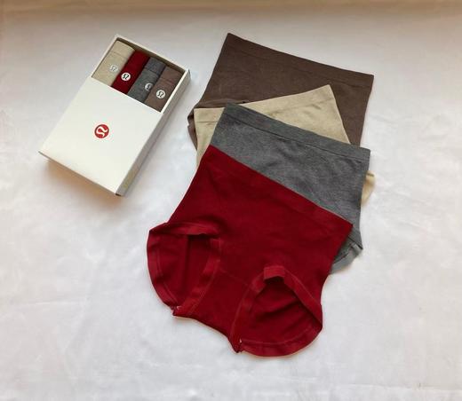 lulu秋冬内裤来了 高腰收腹提臀内裤 /一盒4条装  商品图3