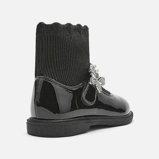 【balaOne】巴拉巴拉童鞋儿童靴子女童公主袜靴洋气春秋2025新款 商品图3