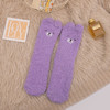 超暖和【锁住温度！告别脚冷】加绒加厚，袜新款刺绣地板袜子秋冬加厚保暖不掉毛珊瑚绒睡眠袜。rc 商品缩略图5