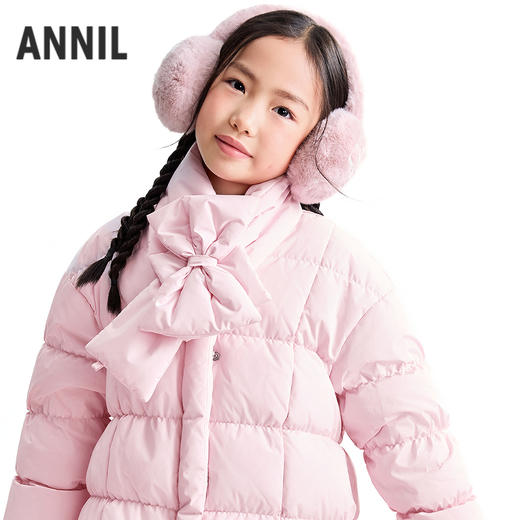 【实体店同款】女童短款羽绒服冬季新款安奈儿童装AG545378 商品图0