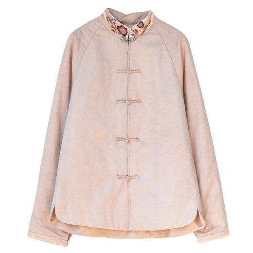 牧衣游原创 丝棉手工刺绣夹棉棉服 限量福利款 锦绣不支持会员折 商品图4