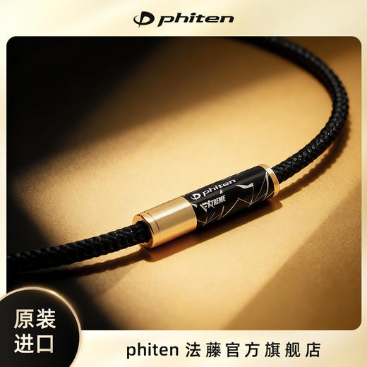 ⁶【新品首发】通体磁【日本】phiten法藤能量钛金项环 男女通用 7天内发货SS06-QTT-FT 商品图1