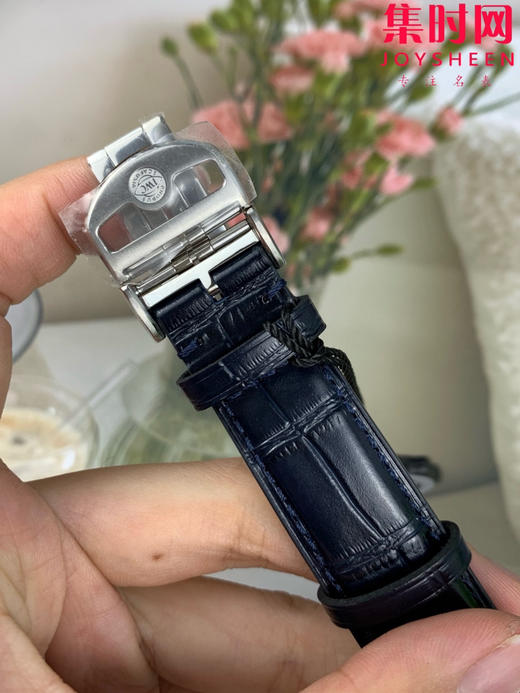 新品 IWC万国表 ZF葡萄牙系列IW371605 葡计透底 新款葡计背透款 白盘蓝针 男士腕表 丹东7750机 商品图6