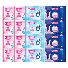 七度空间优雅丝柔超薄卫生巾76片（245mm*40片+275mm*20片+338mm*16片）