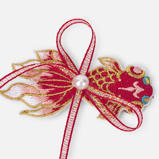 【balaOne】巴拉巴拉儿童饰品女童发夹2025年新款冬装小童国风萌 商品图3