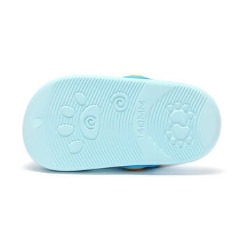 B.Duck小黄鸭童鞋儿童拖鞋男童透气洞洞鞋女童可爱家居鞋0955月色22 商品图1