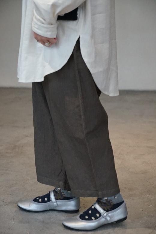 Mittan低密度麻质阔腿裤PT-117/PT-117DC 商品图2