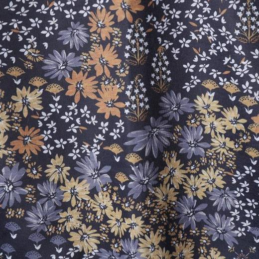 WY1214SDSA男士秋冬新款痞帅男装潮牌撞色满印植物花卉印花圆领卫衣百搭 商品图3