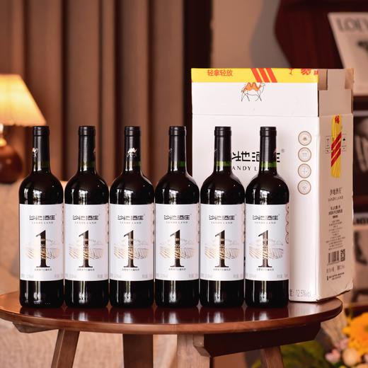 疯抢中！！顺丰/京东发货！【大美新疆·天山北麓1号】赤霞珠干红葡萄酒 12.5%vol 750ml*6瓶/赠海马刀 商品图1