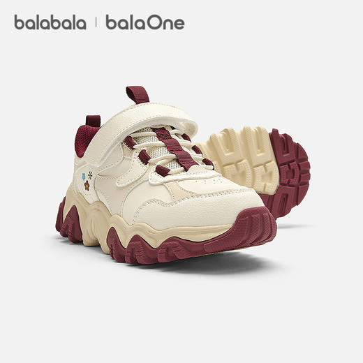 【balaOne】巴拉巴拉童鞋男童运动鞋女童厚底鞋子春秋2025新款潮 商品图1