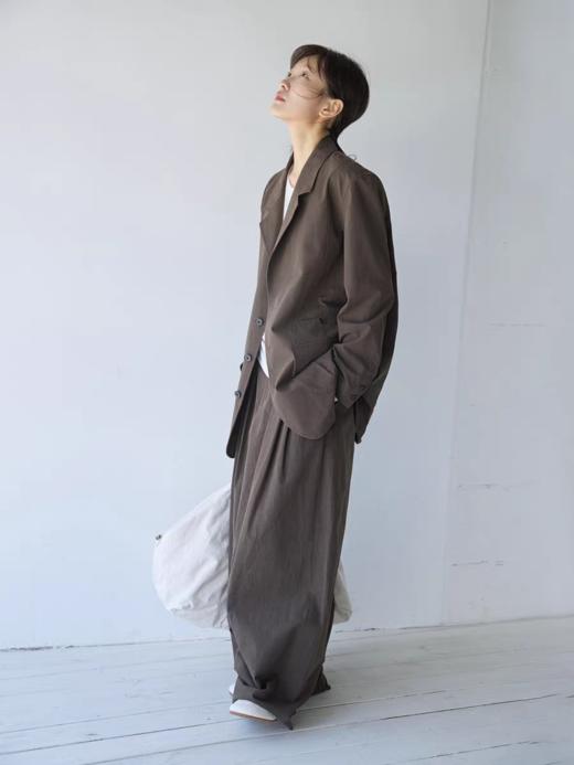 步履不停/5C43162C/肌理阔腿裤 商品图1