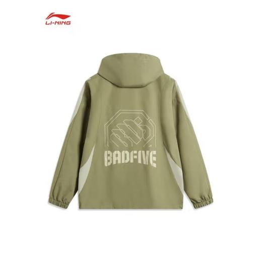 李宁男子2025薄款拉链开衫风衣运动外套AFDV005-6 商品图1