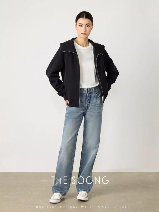 THESOONG|"立裁锁绒空气层"90白鹅绒双面空气层保暖羽绒服HWYRF7732 商品图4