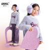 女童圆领长袖针织衫冬季新款安奈儿童装EG544647 商品缩略图1