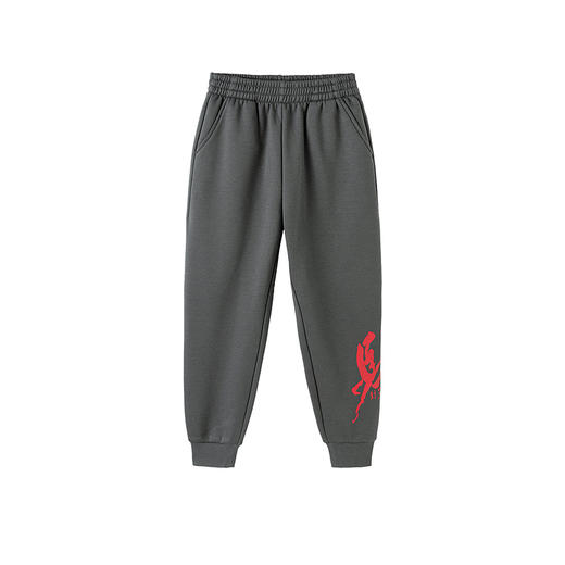 【balaOne】巴拉巴拉童装儿童裤子男童2025年新款春秋装加绒卫裤 商品图4