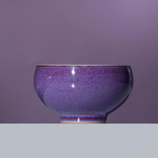 问鼎钧瓷/梦鼎/鹅黄青花/平口杯(一枝春) 商品图0