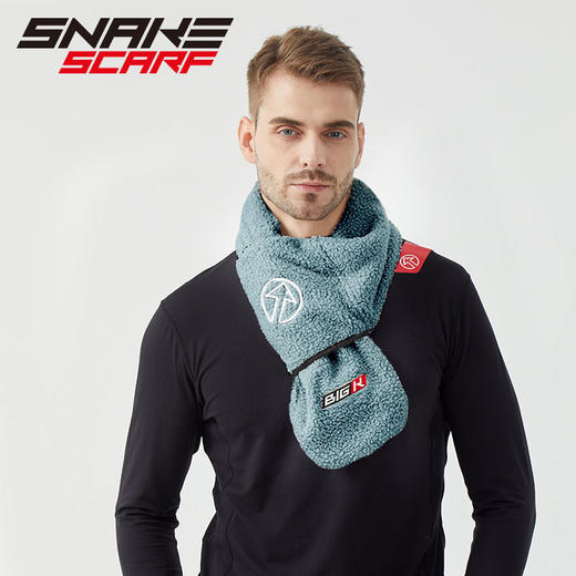 BigK 大K SNAKE SCART休闲毛绒围巾 城市穿搭 户外徒步 商品图1