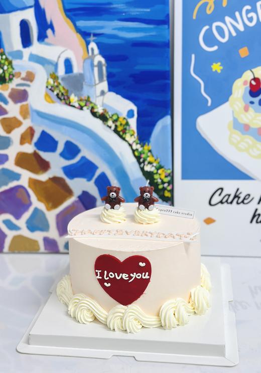 6-8寸爱心小熊-2 商品图0