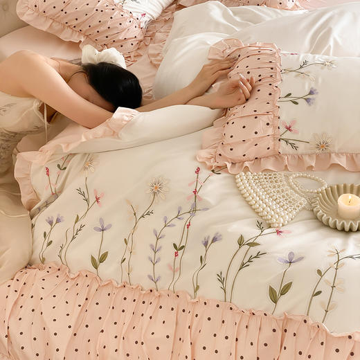 自然醒A类全棉水洗棉四件套-自由生长AN 商品图2