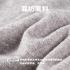 NPC潮牌【青花鹤福】系列撞色假二件圆领针织毛衣百搭慵懒NP59SW02 商品缩略图4