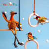Moulin Roty 寰宇动物-飞行篇 玩偶合集（小鸡/蜂鸟/蓝足鲣鸟/鹈鹕/海鹦鹉/赤红鹭鸟/母鸡） 商品缩略图3