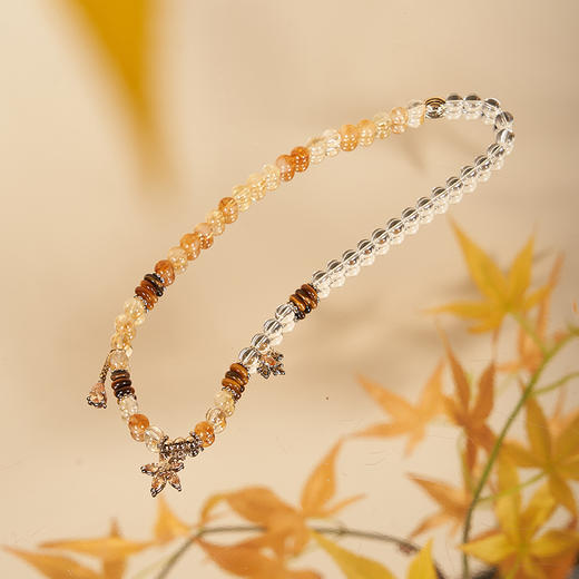 大英博物馆 东方梦境系列 枫叶流金 双层手链 商品图3