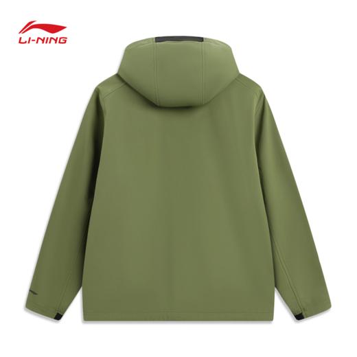 李宁户外CF溯｜男子加绒保暖反光防泼水宽松软壳外套AFDVB37 商品图5