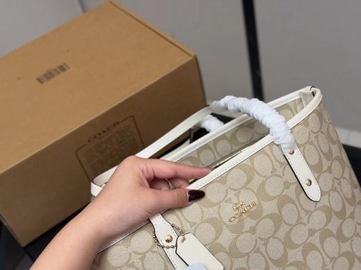 D102055一年四季都可以用！单面拉链款托特包购物袋 商品图11