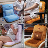 自然醒卡通兔毛护腰横条连体坐垫QYL 商品缩略图7